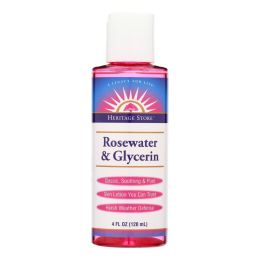 Heritage Products Rosewater and Glycerin - 4 fl oz - 0412403