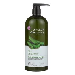 Avalon Organics Hand and Body Lotion Aloe Unscented - 32 fl oz - 883439