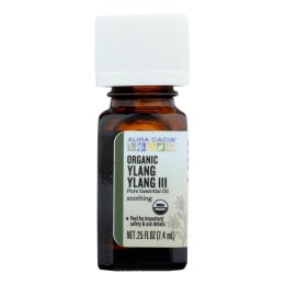 Aura Cacia - Organic Essential Oil - Ylang Ylang - .25 oz - 0331421