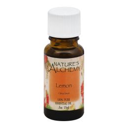 Nature's Alchemy 100% Pure Essential Oil Lemon - 0.5 fl oz - 0221754