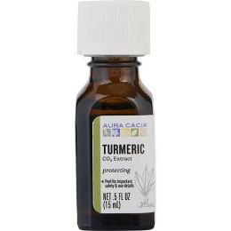 ESSENTIAL OILS AURA CACIA by Aura Cacia TURMERIC CO2 EXTRACT 0.5 OZ - AS Picture