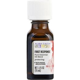 ESSENTIAL OILS AURA CACIA by Aura Cacia FIRST RESPONSE-ESSENTIAL OIL 0.5 OZ - AS Picture