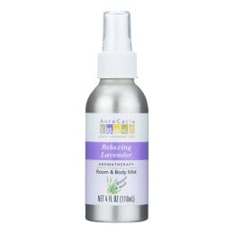Aura Cacia - Aromatherapy Mist Calming Lavender Harvest - 4 fl oz - 455436