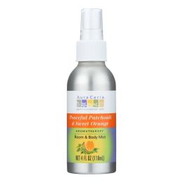 Aura Cacia - Aromatherapy Mist Patchouli Sweet Orange - 4 fl oz - 455451