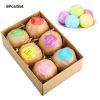 6Pcs Essential Oil Scented Bubble Bath Salts Bombs Birthday Gifts for Women Kids - Random color