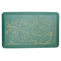 Direct Wicker Standing Desk Mat Non-Slip Flat Kitchen Mat Anti-Fatigue Office Mat - PVC-24