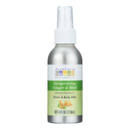 Aura Cacia - Aromatherapy Mist Ginger Mint - 4 fl oz - 0455410