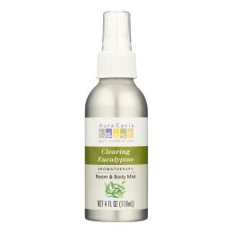 Aura Cacia - Aromatherapy Mist Eucalyptus Harvest - 4 fl oz - 0276956