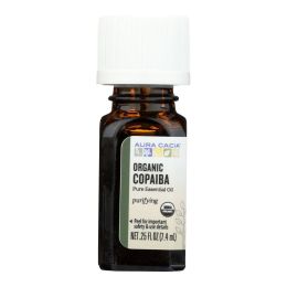 Aura Cacia - Essential Oil - Copaiba - Case of 1 - .25 fl oz. - 2258069