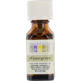 ESSENTIAL OILS AURA CACIA by Aura Cacia WINTERGREEN-ESSENTIAL OIL 0.5 OZ - 195838