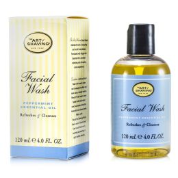 THE ART OF SHAVING - Facial Wash - Peppermint Essential Oil (For Sensitive Skin) 80004 120ml/4oz - As Picture