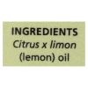 Aura Cacia - Essential Oil - Lemon - 0.5 fl oz - 0620468