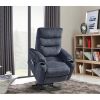 Massage heating electric lift-up chair - gray