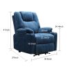 Modern lift chair Electric lift recliner suitable for the elderly - blue