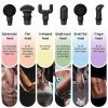 Bosonshop Massage Gun Deep Tissue Percussion Muscle Massager, Silver White - 1