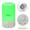 Mini Cool Mist Humidifier Ultrasonic Aroma Essential Oil Diffuser with 7 Color LED Lights 4 Timer Settings - White