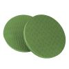 2Pcs Round Knee Elbow Support Pad Yoga Fitness Balance Cushion Non-Slip TPE Mat - Black