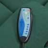 Massage heating electric lift-up chair - Green