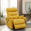 Massage heating electric lift-up chair - Yellow