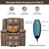 Orisfur. Power Lift Chair for Elderly with Adjustable Massage Function, Recliner Chair with Heating System for Living Room  YJ - WF197819AAD