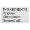 Aura Cacia - Organic Essential Oil - Lemon - .25 oz - 0326876