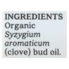 Aura Cacia - Organic Essential Oil - Clove Bud - .25 oz - 0327098