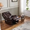 Large size Electric Power Lift Recliner Chair Sofa for Elderly - brown