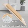 Small Memory Foam Bathroom Mats  Non Slip 0.7" Extra Thick Super Absorbent Bath Rugs Carpet Super Cozy Quick Dry Machine Wash  - Beige - 20"X 32"