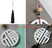 Chinese Fu Blessing Pendant With Black Tassels Hanging Ornaments Can Be Used As Sachet - Default