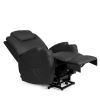 Heated Vibration Massage Power Lift Chair with Remote - Black
