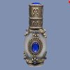 12 ML Bronze Blue Antique Essential Oil Roller Bottle Perfume Dispenser Bottle Glass Empty Perfume Bottle Refillable Container - Default