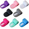 Women Headband Adjustable Wide Hairband Yoga Spa Bath Shower Makeup Wash Face Cosmetic Headband For Ladies Make Up Accessories - Green