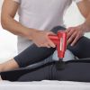 Percussion Massage Gun USB Type C Rechargeable Deep Tissue Vibration Massager - Red