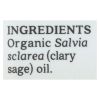 Aura Cacia - Organic Essential Oil - Clary Sage - .25 oz - 0327080