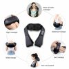 Electric Shoulder & Neck Kneading Massager Massage Cape Body Muscle Pain  - Black