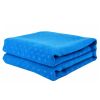 Star Pattern Non-Slip Yoga Pilates Fitness Blanket Exercise Mat Cover Cloth - Blue