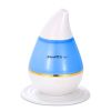 250ml Cool Mist Humidifier Ultrasonic Aroma Essential Oil Diffuser w/7 Color Changeable LED Lights - White