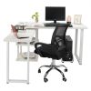 Mesh Back Gas Lift Adjustable Office Swivel Chair Black With Smooth Wheels - Black