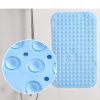 Bath Tub Shower Mat Non-Slip and Extra Large, Bathtub Mat with Suction Cups, Machine Washable Bathroom Mats with Drain Holes - Green - 36*70cm