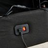 Large size Electric Power Lift Recliner Chair Sofa for Elderly - black