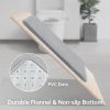 Memory Foam Bath Rugs and Mats Sets,0.7"" Extra Thick Absorbent Non-Slip Bath mats - Grey - 17"X 24" + 20"X 32"
