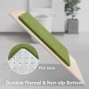 Small Memory Foam Bathroom Mats  Non Slip 0.7" Extra Thick Super Absorbent Bath Rugs Carpet Super Cozy Quick Dry Machine Wash  - Sage Green - 20"X 32"