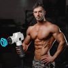 Bosonshop Massage Gun Deep Tissue Percussion Muscle Massager, Silver White - 1