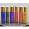 6Pcs 10ML Chinese Style Essential Oil Roller Ball Bottles Dispenser Glass Empty Perfume Bottles Portable Refillable Containers - Default