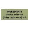 Aura Cacia - Essential Oil - Atlas Cedar wood - 0.5 FL oz. - 1830603
