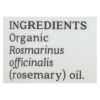 Aura Cacia - Organic Essential Oil - Rosemary - .25 oz - 0325829