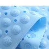 Bath Tub Shower Mat Non-Slip and Extra Large, Bathtub Mat with Suction Cups, Machine Washable Bathroom Mats with Drain Holes - Green - 36*70cm