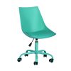 PU Leather Swivel Task Chair - Green