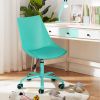 PU Leather Swivel Task Chair - Green