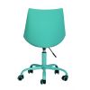 PU Leather Swivel Task Chair - Green